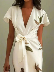 Harper™ | Vestido Cruzado Elegante