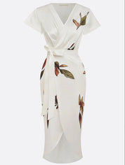 Harper™ | Vestido Cruzado Elegante