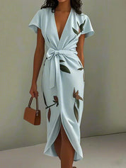 Harper™ | Vestido Cruzado Elegante