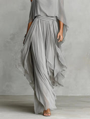 Beatriz | Conjunto Fluido Gris